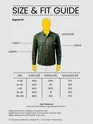 Dark Green Double Cuff Satin Shirt